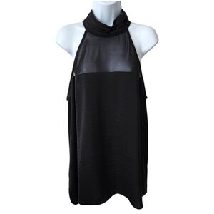 Jennifer Lopez Black Halter Neck Top Size 0X